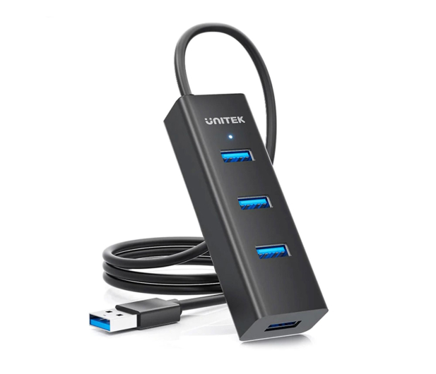 UNITEK Aktywny hub USB-A 5Gbps, 4 porty USB-A Y-3089V01 - 1348615 - zdjęcie